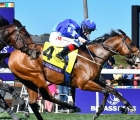 MAGNUM FORCE sorprende en la Breeders’ Cup Juvenile Turf Sprint, USA 01 11 2024