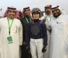 Marie Velon est passée toute proche du succès avec Newbolt, Saudi Cup Day 1 26 02 2022